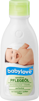 Babylove Verzorgende Babyolie Sensitive 250ml