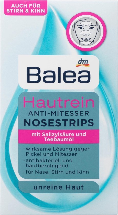 DM Balea blackhead remover - Mask Face Beauty - Nose strips Tegen mee-eters