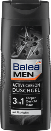 Balea MEN Douchegel 3in1 Active Carbon 300 ml