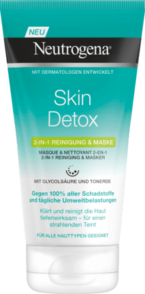 Neutrogena Skin Detox 2 In 1 Daily Clarifying Mask 150ml