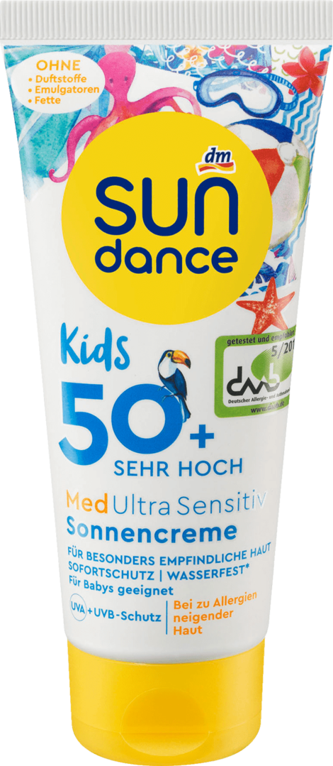 SUNDANCE Sonnencreme MED Ultra Sensitiv Kids LSF 50+ 100 ml