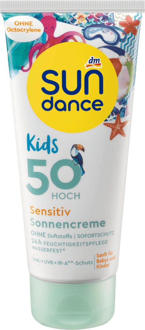 SUNDANCE Sensitiv SPF 50 Zonnebrandcrème voor Kinderen 100 ml