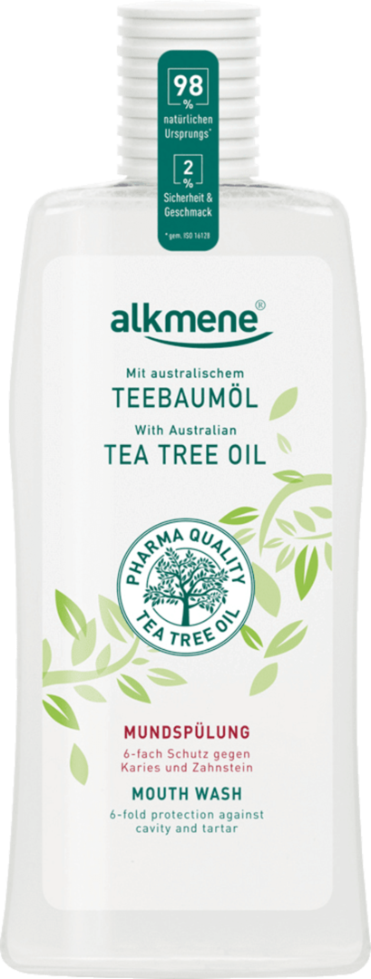 Alkmene Mondwater Tea Tree Olie, 500 ml