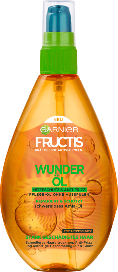 Fructis Hittebescherming Spuitschade Blusmiddel Wonderolie, 150 ml