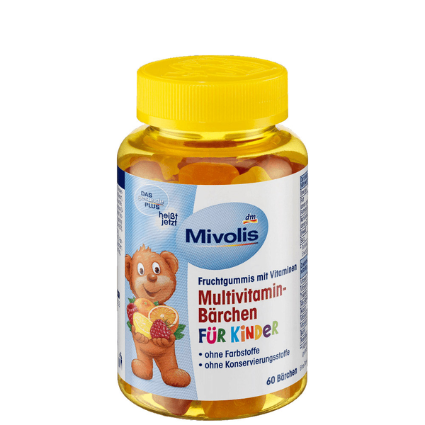 Mivolis DM Kids Multivitamin Bears, 60pc