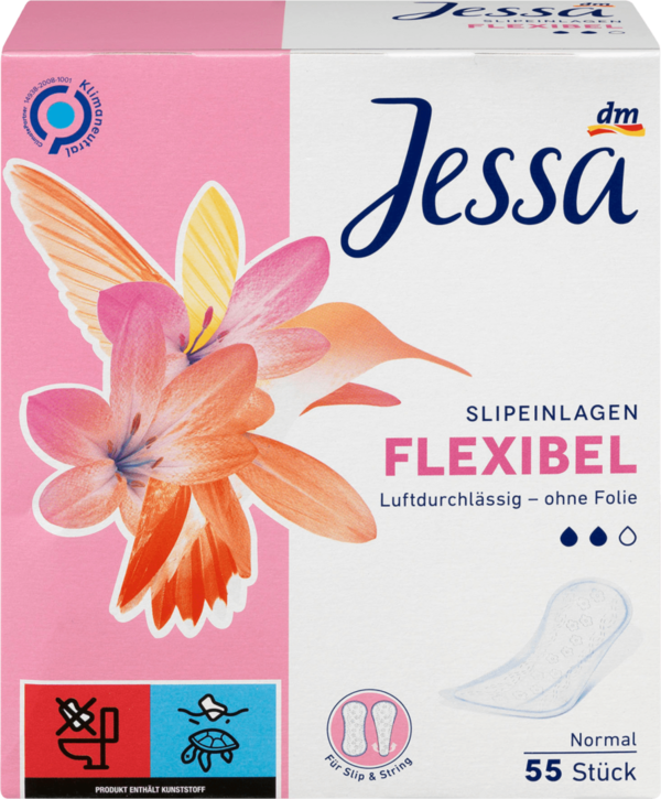 Jessa Flexible Normal Wing & Small String Wing Maandverband - 55 Stuks