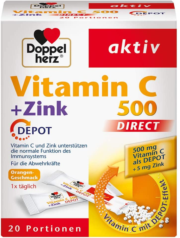 Doppelherz vitamine C 500 DIRECT