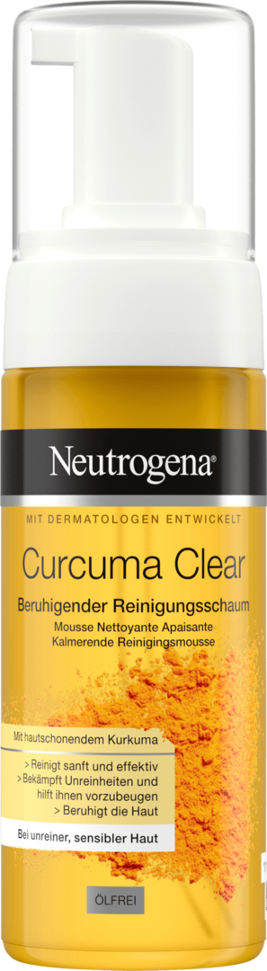 Neutrogena Curcuma Clear Reinigingsschuim 150 ml