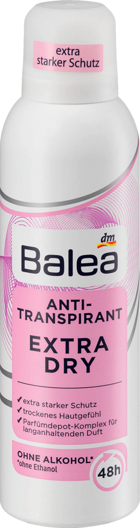 Balea Deo Spray Anti-Transpirant Extra Dry 200 ml