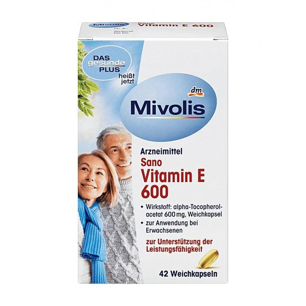 Mivolis Sano Vitamine E 600 42 St