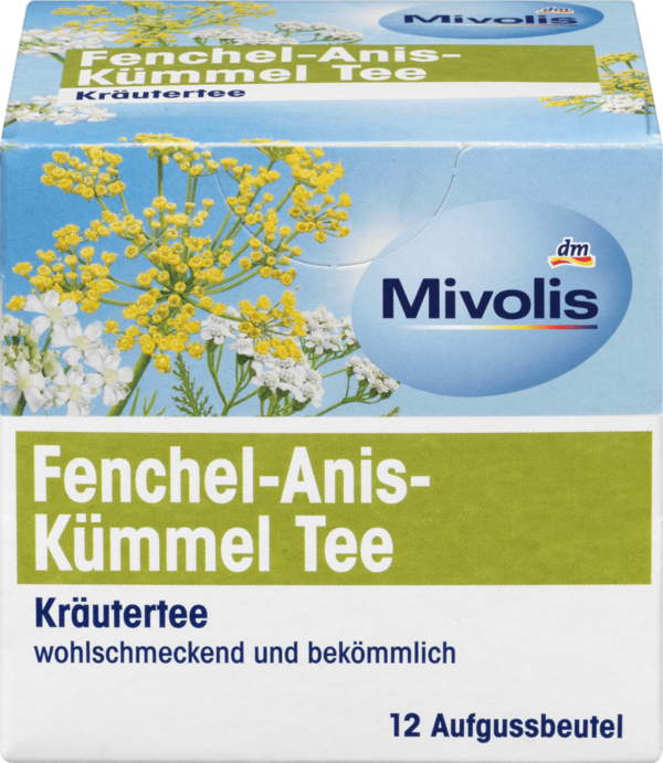 Mivolis Medicinale Venkel Anijs Karwijthee (12 x 1,75 g), 24 g