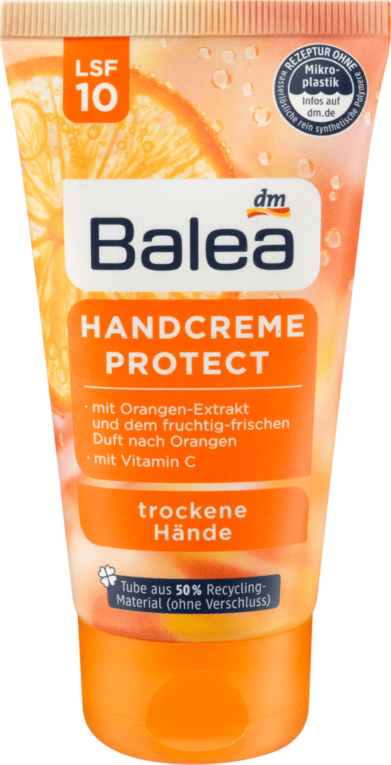 Balea Handcrème Protect met Vitamine C + SPF 10 - 75 ml