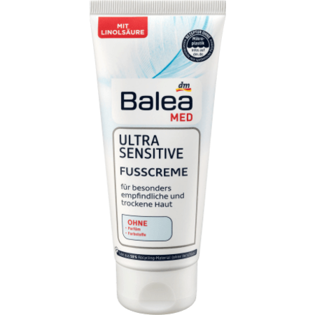 Balea MED Voetcrème Ultra Sensitive 100 ml