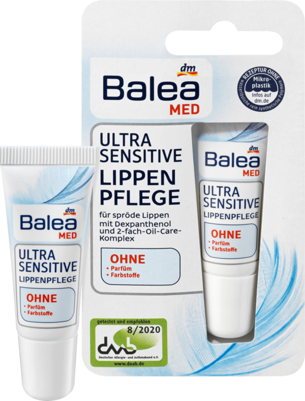 Balea MED Lipverzorging Ultra Sensitive  9 ml