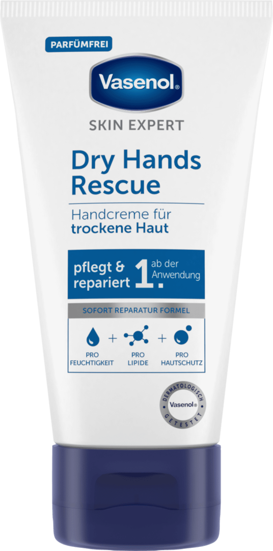 Vasenol Handcrème voor droge huid, dry hands rescure, 75 ml