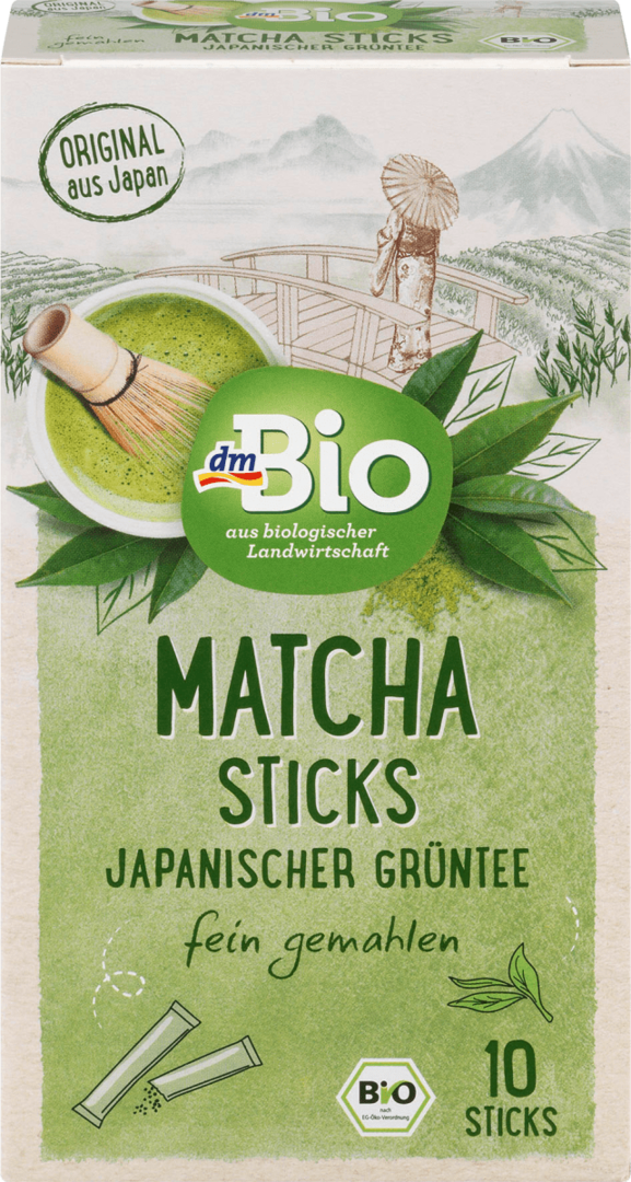 Biologisch Matcha Thee Doseer Sticks 10 Stuks 20 g - Matcha Poeder Kopen