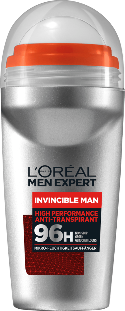 L'ORÉAL Men Expert Deo Roll On Invicible 96h, 50 ml