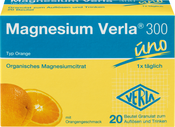Verla Magnesium Citraat 300 Orange 20 St. 80 g