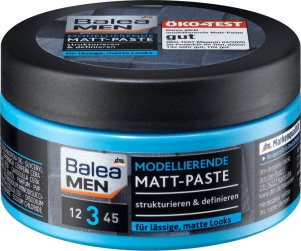 Balea MEN Styling crème Modellerende Matt Paste 100 ml