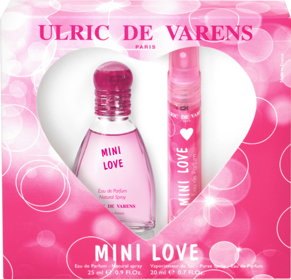 Ulric de Varens Eau de Parfum Mini Love 25mL + Purse Spray 20mL