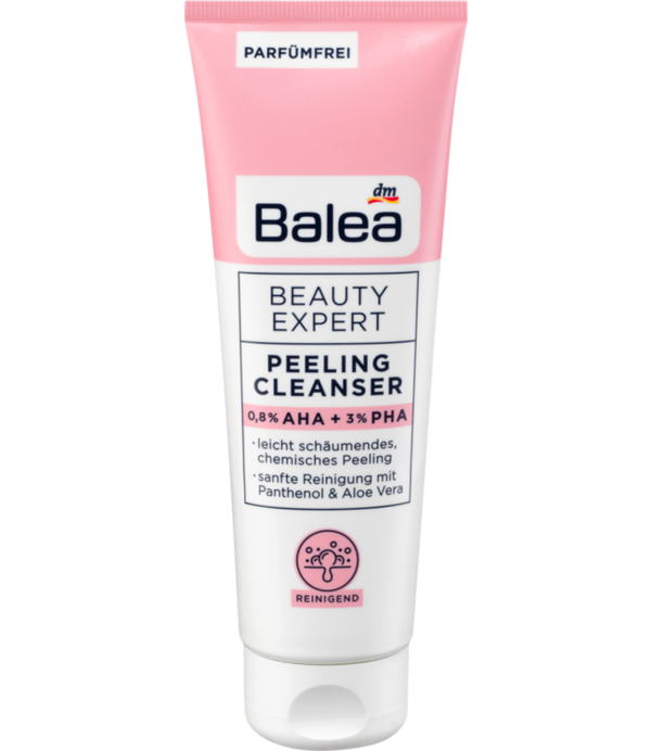 Balea Beauty Expert Peeling Cleanser 0,8% AHA & 3% PHA 125ml
