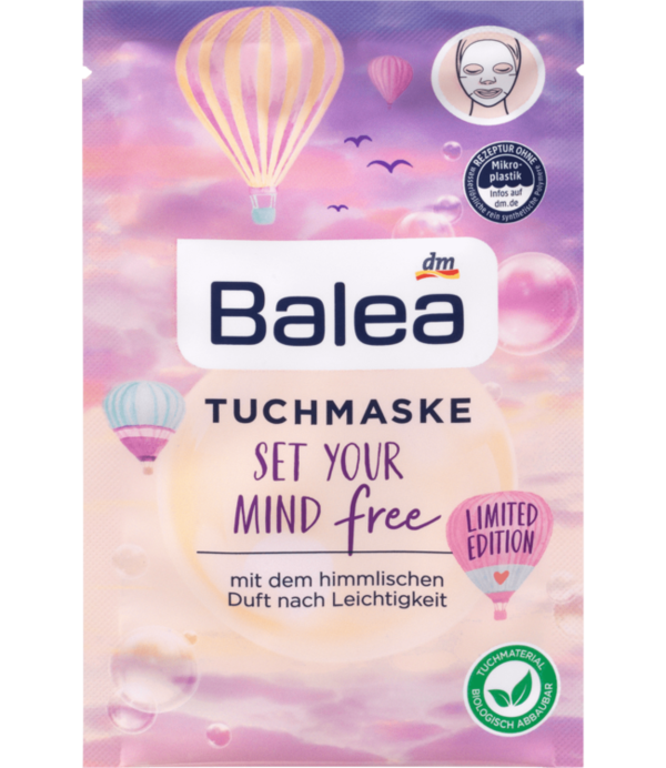 Balea Sheet Mask Set Your Mind Free 1 St