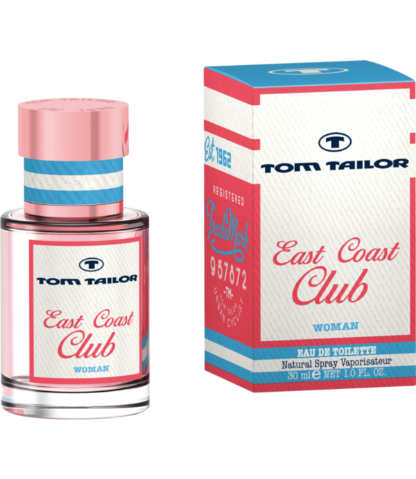 Tom Tailor Eau de Toilette East Coast Club Man, 30 ml
