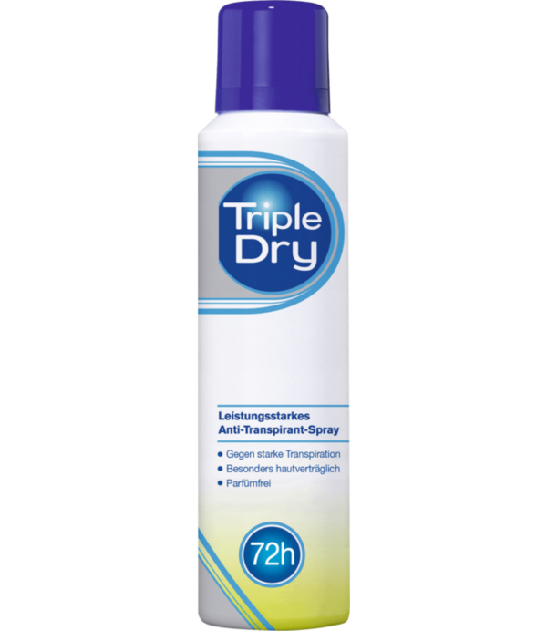 Triple Dry Deo Spray Anti Transpirant  72 h, 150 ml