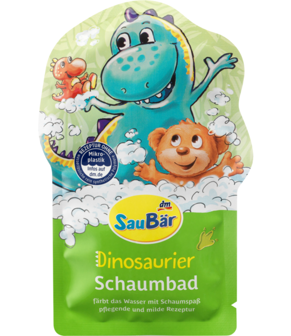 SauBär Dinosaurus Bubbelbad, 40 ml