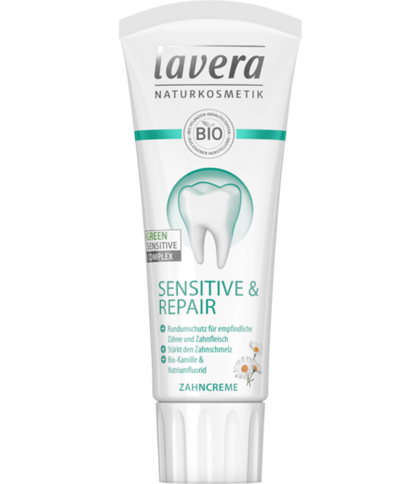 Lavera Tandpasta Sensitive & Repair Bio-Kamille, 75 ml